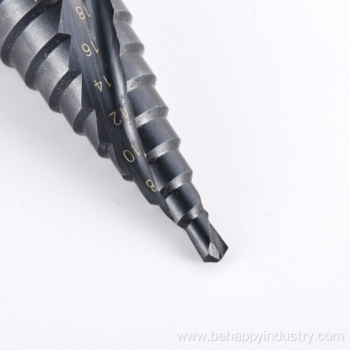 HSS Spiral Groove Step Drill Bit